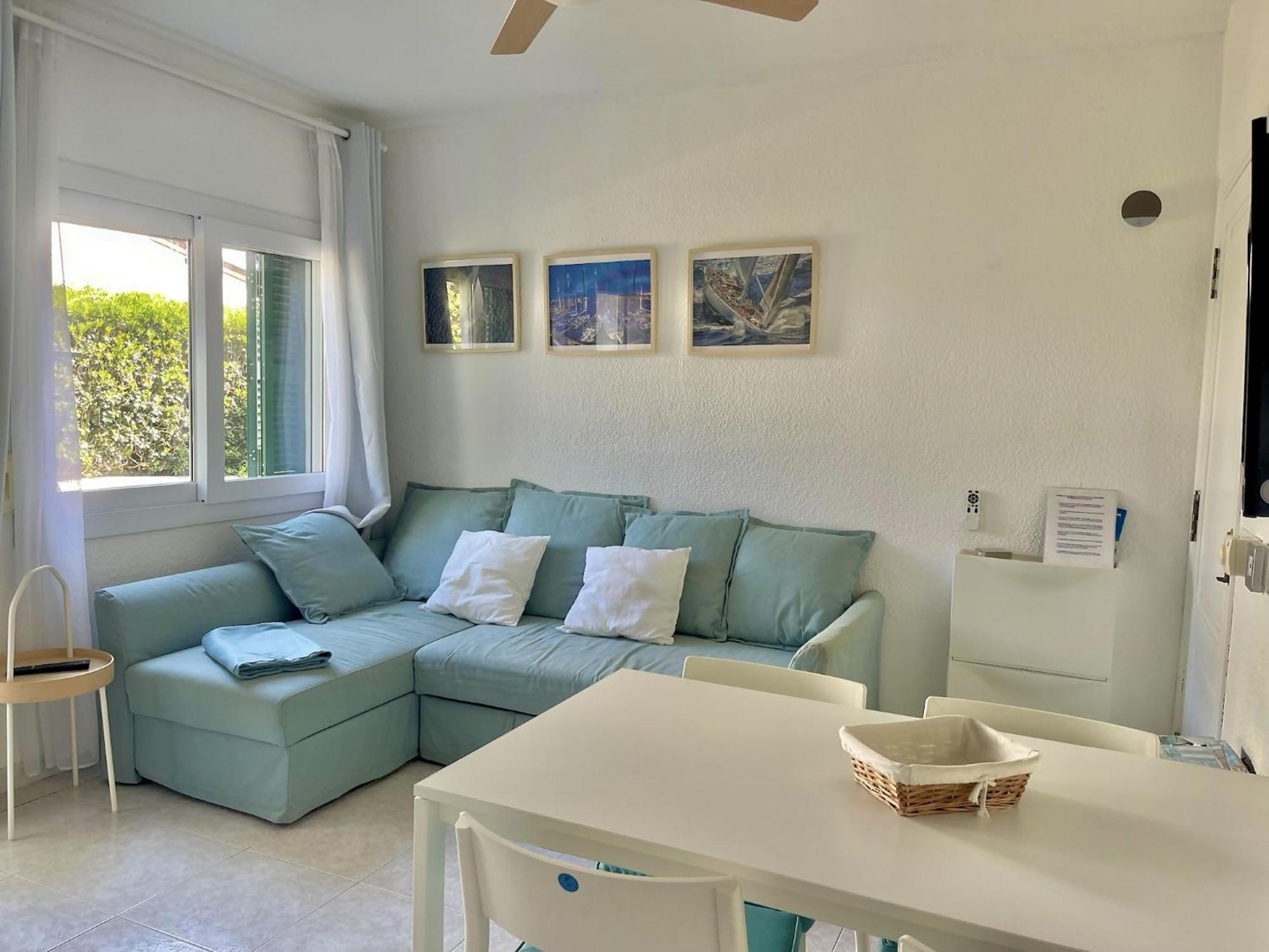 Apartamento bajo con jardín y piscina - FORCAT. Ciutadella  Exterior foto